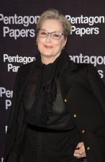 MERYL STREEP at The Post Premiere in Paris 01/13/2018