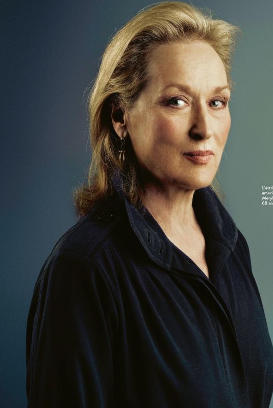 MERYL STREEP in Grazia Magazine, Italy January 2018