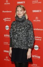 MIA WASIKOWSKA at Damsel Premiere at Sundance Film Festival 01/23/2018