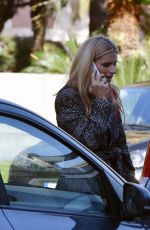 MICHELLE HUNZIKER Arrives for Rehearsals at Ariston Theater in Sanremo 01/27/2018