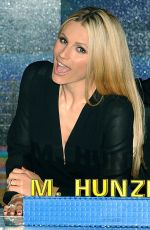 MICHELLE HUNZIKER at Striscia La Notizia Show Photocall in Milan 01/08/2018