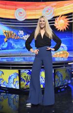MICHELLE HUNZIKER at Striscia La Notizia Show Photocall in Milan 01/08/2018
