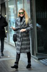 MICHELLE HUNZIKER Out on Her 41st Birthday in Milan 01/24/2018