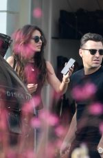 MICHELLE KEEGAN and Mark Wright Out for Lunch in Los Angeles 01/16/2018