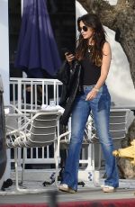 MICHELLE KEEGAN and Mark Wright Out for Lunch in Los Angeles 01/16/2018
