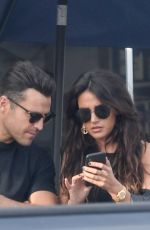 MICHELLE KEEGAN and Mark Wright Out for Lunch in Los Angeles 01/16/2018