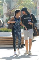 MICHELLE KEEGAN Heading to a Gym in Los Angeles 01/01/2018