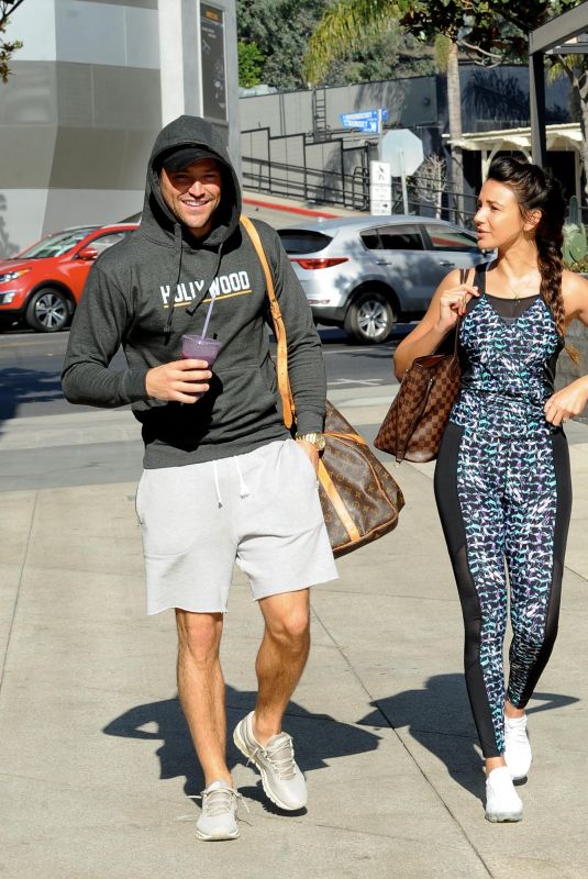 MICHELLE KEEGAN Heading to a Gym in Los Angeles 01/01/2018
