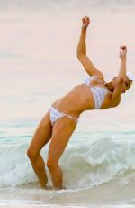 MICHELLE RODRIGUEZ in Bikini at a Beach in Tulum 03/01/2018