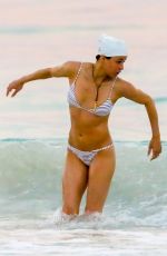 MICHELLE RODRIGUEZ in Bikini at a Beach in Tulum 03/01/2018