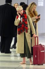 MICHELLE WILLIAMS at JFK Airport in New York 01/29/2018