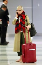 MICHELLE WILLIAMS at JFK Airport in New York 01/29/2018