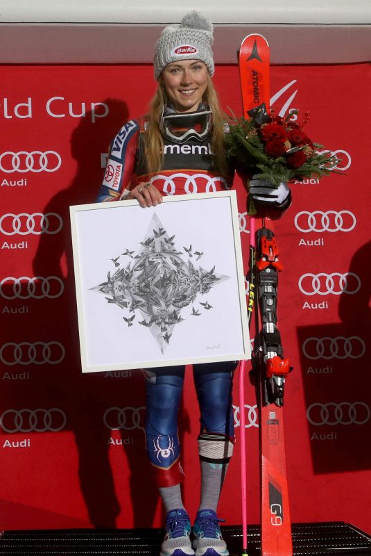 MIKAELA SHIFFRIN Alppine Skiing Fis World Cup in Oslo 01/01/2018