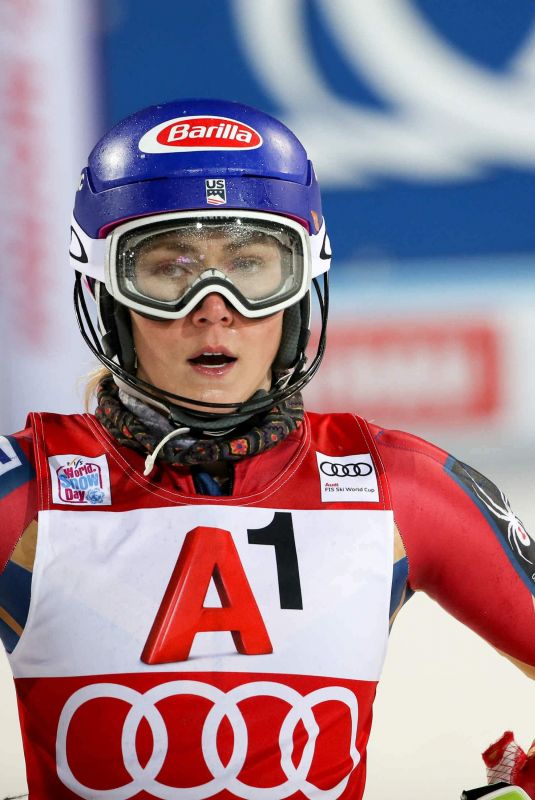 MIKAELA SHIFFRIN at Alpine Skiing FIS World Cup in Flachau 01/09/2018