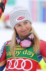 MIKAELA SHIFFRIN at Alpine Skiing FIS World Cup Slalom at Kranjska Gora in Slovenia 01/07/2018
