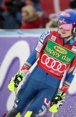 MIKAELA SHIFFRIN at Alpine Skiing FIS World Cup Slalom at Kranjska Gora in Slovenia 01/07/2018