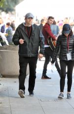 MILA KUNIS and Ashton Kutcher at 2018 Women’s March in Los Angeles 01/20/2018