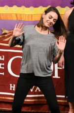 MILA KUNIS at Hasty Pudding Theatricals Honors Mila Kunis as 2018 Woman of the Year in Cambridge 01/25/2018