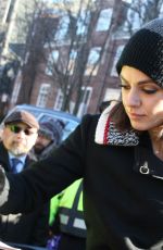 MILA KUNIS at Hasty Pudding Theatricals Honors Mila Kunis as 2018 Woman of the Year in Cambridge 01/25/2018