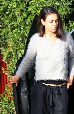 MILA KUNIS Out and About in Los Angeles 01/10/2018