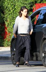 MILA KUNIS Out and About in Los Angeles 01/10/2018