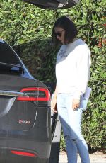 MILA KUNIS Out and About in Los Angeles 01/15/2018
