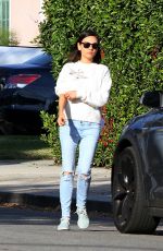 MILA KUNIS Out and About in Los Angeles 01/15/2018