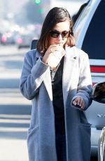 MILA KUNIS Out and About in Sherman Oaks 01/11/2018