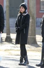 MILA KUNIS Out at Harvard Campus in Cambridge 01/25/2018