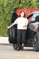 MILA KUNIS Out in Los Angeles 01/04/2018