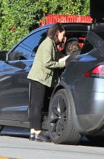 MILA KUNIS Out in Los Angeles 01/23/2018