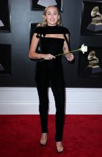 MILEY CYRUS at Grammy 2018 Awards in New York 01/28/2018