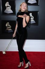 MILEY CYRUS at Grammy 2018 Awards in New York 01/28/2018