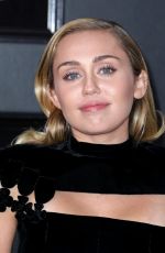 MILEY CYRUS at Grammy 2018 Awards in New York 01/28/2018