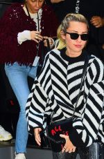 MILEY CYRUS Heading to Radio City Music Hall in New York 01/26/2018