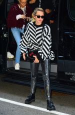 MILEY CYRUS Heading to Radio City Music Hall in New York 01/26/2018
