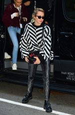 MILEY CYRUS Heading to Radio City Music Hall in New York 01/26/2018