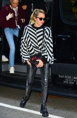 MILEY CYRUS Heading to Radio City Music Hall in New York 01/26/2018