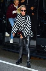 MILEY CYRUS Heading to Radio City Music Hall in New York 01/26/2018