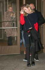 MILEY CYRUS Leaves Madison Square Garden in New York 01/29/2018