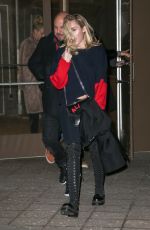 MILEY CYRUS Leaves Madison Square Garden in New York 01/29/2018