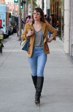 MILLA JOVOVICH Out on Rodeo Drive in Beverly Hills 01/10/2018