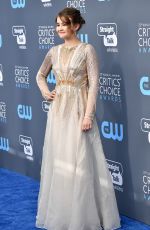 MILLICENT SIMMONDS at 2018 Critics’ Choice Awards in Santa Monica 01/11/2018