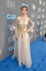 MILLICENT SIMMONDS at 2018 Critics’ Choice Awards in Santa Monica 01/11/2018