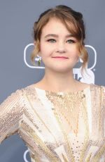 MILLICENT SIMMONDS at 2018 Critics’ Choice Awards in Santa Monica 01/11/2018