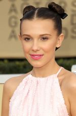 MILLIE BOBBY BROWN at Screen Actors Guild Awards 2018 in Los Angeles 01/21/2018