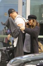 MINKA KELLY Arrives at Airport in Toronto 01/03/2018