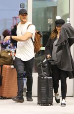 MINKA KELLY Arrives at Airport in Toronto 01/03/2018