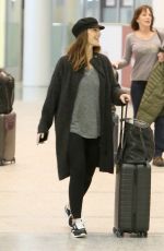 MINKA KELLY Arrives at Airport in Toronto 01/03/2018