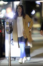 MINKA KELLY Leaves Crossroads Restaurant in Los Angeles 01/25/2018